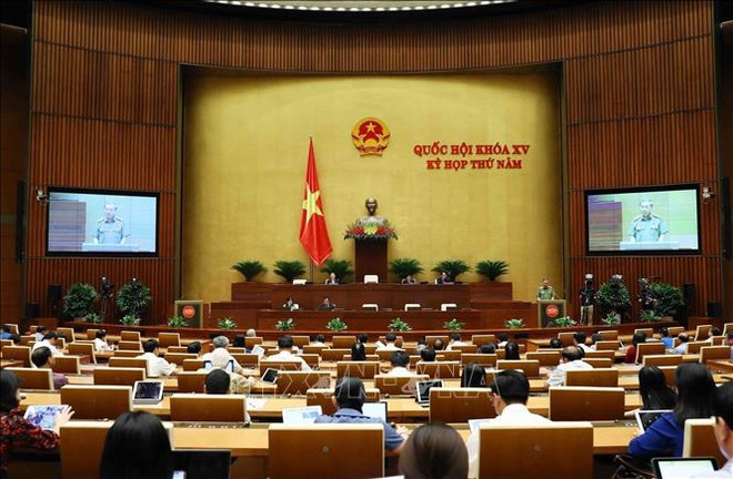Asamblea Nacional de Vietnam continúa sus debates de leyes ảnh 2 Asamblea Nacional de Vietnam continúa sus debates de leyes ảnh 2
