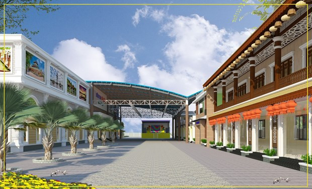 Construyen centro comercial de especialidades de las regiones vietnamitas ảnh 1 Construyen centro comercial de especialidades de las regiones vietnamitas ảnh 1