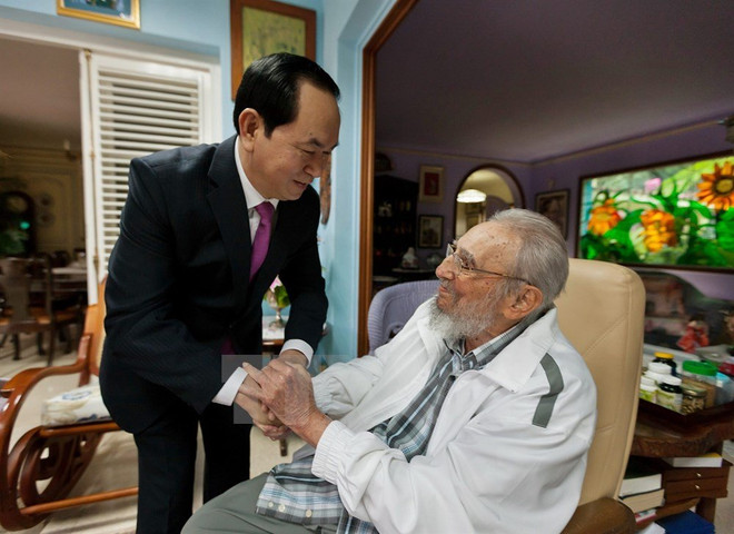 Fidel Castro: un amigo entrañable de Vietnam ảnh 2 Fidel Castro: un amigo entrañable de Vietnam ảnh 2