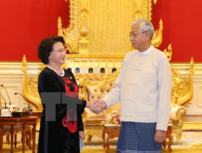 Presidenta de Parlamento de Vietnam continúa actividades en Myanmar ảnh 1 Presidenta de Parlamento de Vietnam continúa actividades en Myanmar ảnh 1