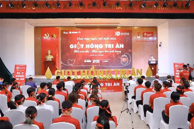 Festival de donación de sangre en marcha en Hanoi ảnh 2