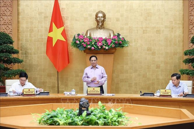 Efectúan reunión mensual de Gobierno vietnamita sobre legislación ảnh 1 Efectúan reunión mensual de Gobierno vietnamita sobre legislación ảnh 1