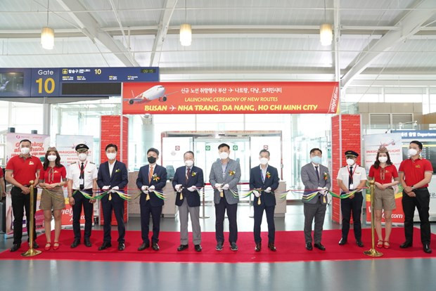 Vietjet inaugura más rutas entre Vietnam y Corea del Sur ảnh 1 Vietjet inaugura más rutas entre Vietnam y Corea del Sur ảnh 1