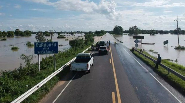 Tailandia advierte sobre posibles inundaciones en la cuenca del Mekong ảnh 1 Tailandia advierte sobre posibles inundaciones en la cuenca del Mekong ảnh 1
