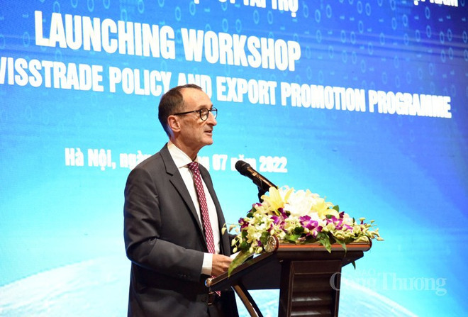 Suiza apoya promoción de exportaciones de Vietnam ảnh 1 Suiza apoya promoción de exportaciones de Vietnam ảnh 1