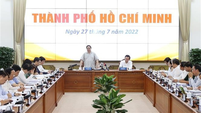Gobierno trabajará con Ciudad Ho Chi Minh para impulsar el crecimiento municipal, afirma premier ảnh 1 Gobierno trabajará con Ciudad Ho Chi Minh para impulsar el crecimiento municipal, afirma premier ảnh 1