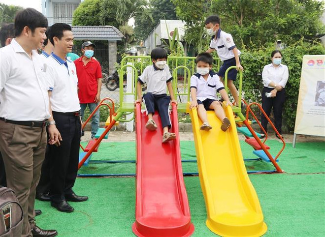 Mejoran conocimiento sobre Presidente Ho Chi Minh entre niños ảnh 1 Mejoran conocimiento sobre Presidente Ho Chi Minh entre niños ảnh 1