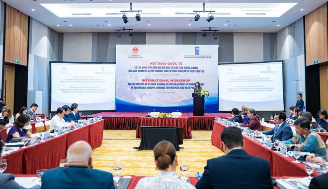 Vietnam por garantizar derechos de grupos vulnerables en respuesta al cambio climático ảnh 1