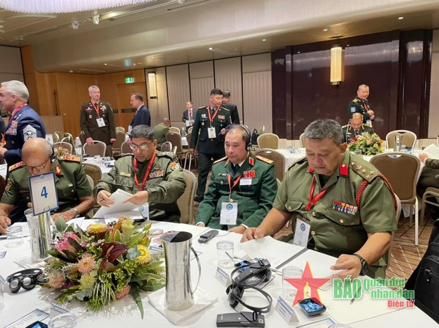 Asiste Vietnam a la Conferencia anual de Jefes de las Fuerzas de Defensa del Indo-Pacífico ảnh 2 Asiste Vietnam a la Conferencia anual de Jefes de las Fuerzas de Defensa del Indo-Pacífico ảnh 2