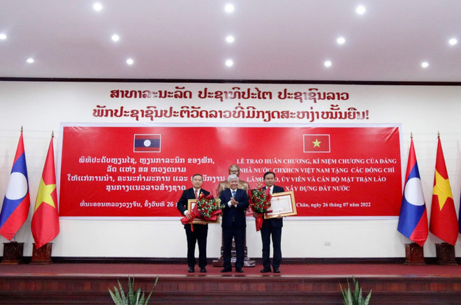 Impulsan cooperación entre organizaciones sociopolíticas de Vietnam y Laos ảnh 2 Impulsan cooperación entre organizaciones sociopolíticas de Vietnam y Laos ảnh 2