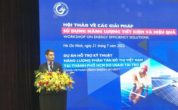 Taller sugiere soluciones de eficiencia energética para Ciudad Ho Chi Minh ảnh 1 Taller sugiere soluciones de eficiencia energética para Ciudad Ho Chi Minh ảnh 1