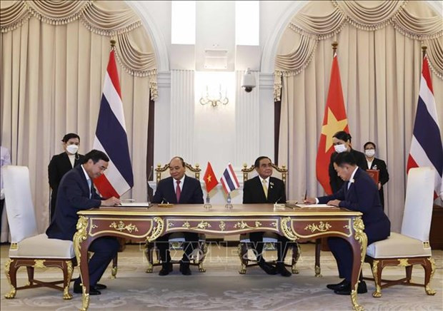 Emiten Declaración Conjunta Vietnam-Tailandia ảnh 1 Emiten Declaración Conjunta Vietnam-Tailandia ảnh 1