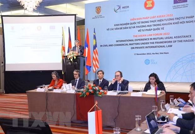 ASEAN promueve cooperación y asistencia judicial recíproca ảnh 1