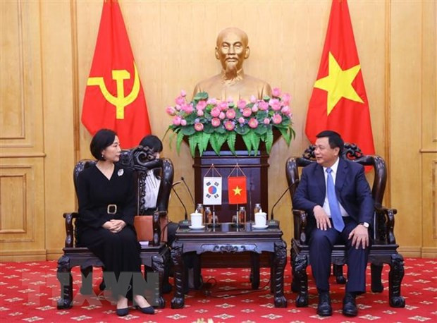Vietnam y Corea del Sur profundizan nexos bilaterales ảnh 1 Vietnam y Corea del Sur profundizan nexos bilaterales ảnh 1