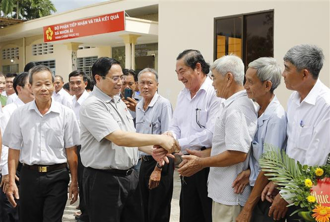Premier vietnamita destaca la importancia de la gran unidad nacional ảnh 1 Premier vietnamita destaca la importancia de la gran unidad nacional ảnh 1