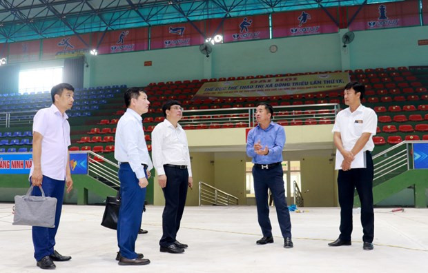 Quang Ninh finaliza preparativos para los IX Juegos Deportivos Nacionales ảnh 1 Quang Ninh finaliza preparativos para los IX Juegos Deportivos Nacionales ảnh 1