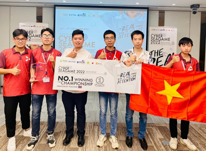Vietnam gana torneo Cyber SEA Game 2022 ảnh 1 Vietnam gana torneo Cyber SEA Game 2022 ảnh 1