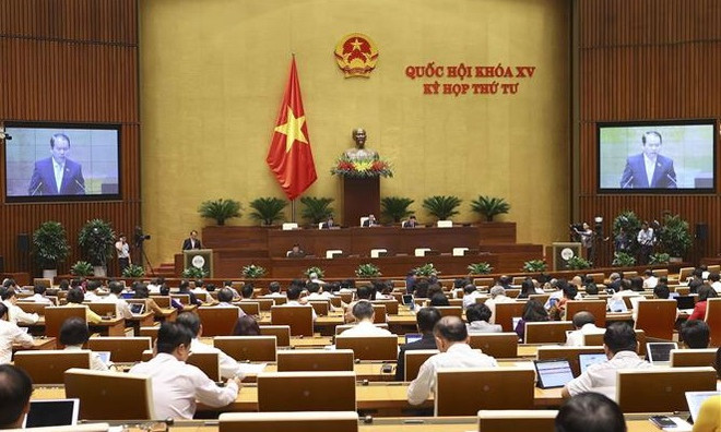 Parlamento vietnamita discute sobre proyectos de leyes modificadas ảnh 1 Parlamento vietnamita discute sobre proyectos de leyes modificadas ảnh 1