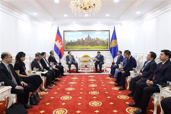 Vietnam y Camboya promueven cooperación parlamentaria ảnh 1