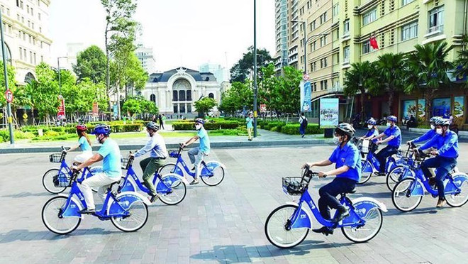 Proponen en Hanoi servicio piloto de bicicletas públicas en seis distritos centrales ảnh 1 Proponen en Hanoi servicio piloto de bicicletas públicas en seis distritos centrales ảnh 1