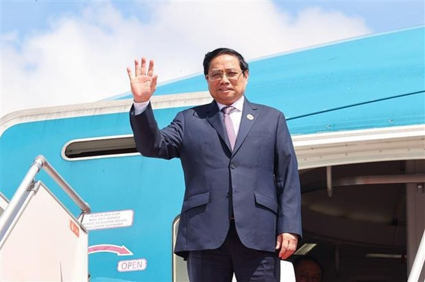 Premier vietnamita concluye con éxito visita de trabajo a Camboya ảnh 1 Premier vietnamita concluye con éxito visita de trabajo a Camboya ảnh 1