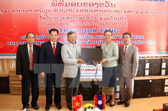 Asistencia vietnamita a Laos en desarrollo de educación ảnh 1 Asistencia vietnamita a Laos en desarrollo de educación ảnh 1