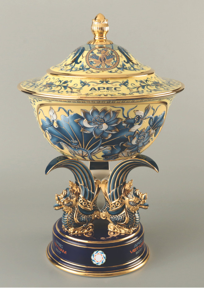 [Fotos] Minh Long, orgullo del arte cerámico de Vietnam ảnh 2