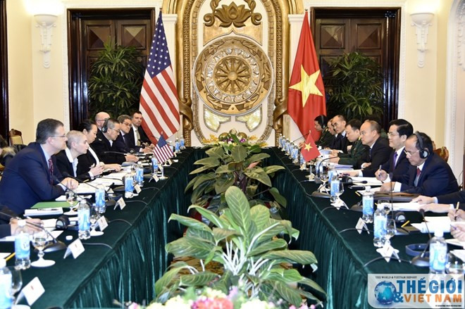 Vietnam y Estados Unidos efectúan diálogo de política, seguridad y defensa ảnh 1