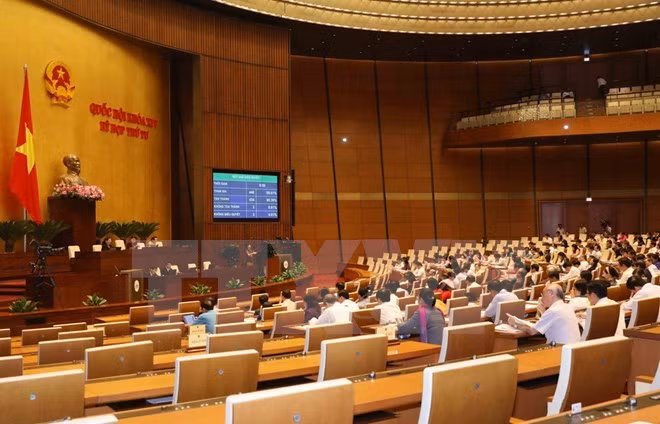 Asamblea Nacional de Vietnam revisa proyectos de ley y resolución ảnh 1