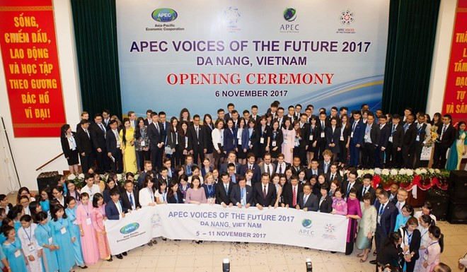 APEC 2017: jóvenes contribuyen a desarrollo sostenible y exclusivo del bloque ảnh 1 APEC 2017: jóvenes contribuyen a desarrollo sostenible y exclusivo del bloque ảnh 1