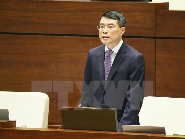 Gobernador del Banco Estatal de Vietnam comparece ante el Parlamento ảnh 1 Gobernador del Banco Estatal de Vietnam comparece ante el Parlamento ảnh 1