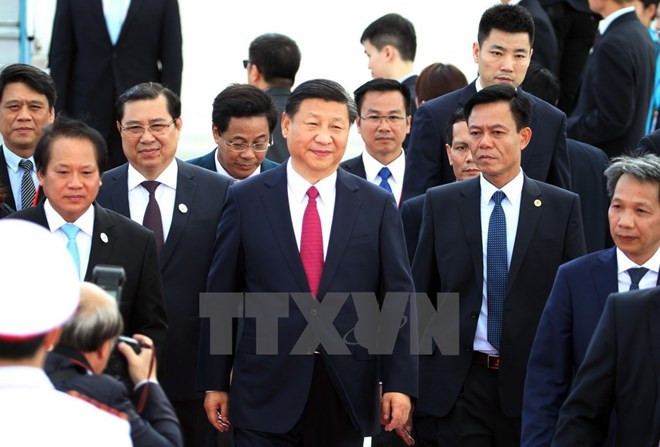 Visita de Xi Jinping mantendrá tendencia positiva de relaciones Vietnam- China ảnh 1 Visita de Xi Jinping mantendrá tendencia positiva de relaciones Vietnam- China ảnh 1