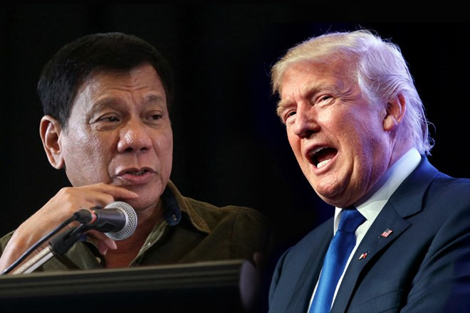 Donald Trump y Rodrigo Duterte se reúnen por primera vez en Vietnam ảnh 1 Donald Trump y Rodrigo Duterte se reúnen por primera vez en Vietnam ảnh 1