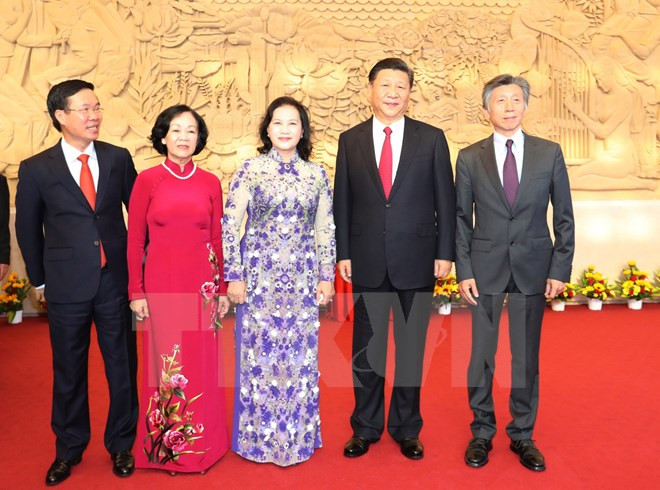 Presidente Xi Jinping inaugura Palacio de Amistad Vietnam-China en Hanoi ảnh 1 Presidente Xi Jinping inaugura Palacio de Amistad Vietnam-China en Hanoi ảnh 1