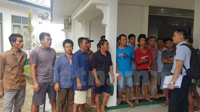 Indonesia abrirá juicio contra cinco pescadores vietnamitas ảnh 1