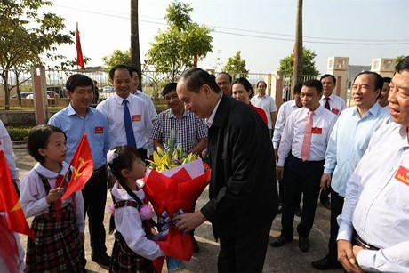 Presidente de Vietnam participa en la Fiesta de Unidad Nacional en Bac Giang ảnh 1 Presidente de Vietnam participa en la Fiesta de Unidad Nacional en Bac Giang ảnh 1