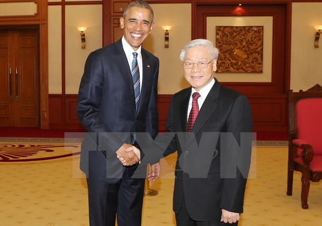 Vietnam considera a Estados Unidos uno de principales socios, dijo líder partidista ảnh 1 Vietnam considera a Estados Unidos uno de principales socios, dijo líder partidista ảnh 1