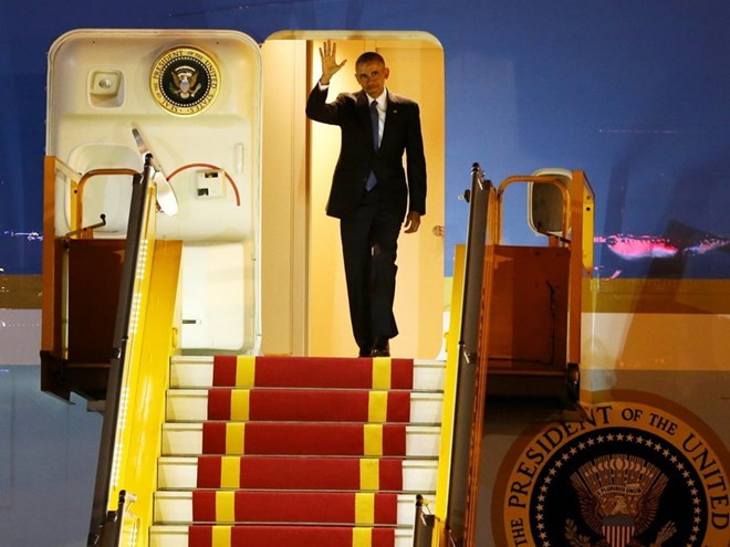 Obama inicia visita oficial a Vietnam ảnh 1 Obama inicia visita oficial a Vietnam ảnh 1