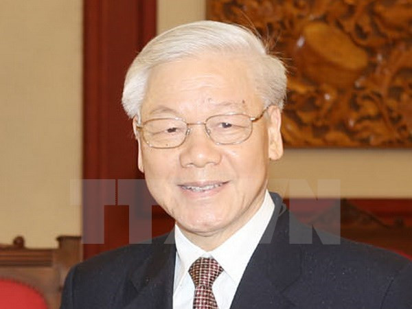 Dirigentes vietnamitas felicitan al emperador japonés en ocasión de su cumpleaños ảnh 1 Dirigentes vietnamitas felicitan al emperador japonés en ocasión de su cumpleaños ảnh 1