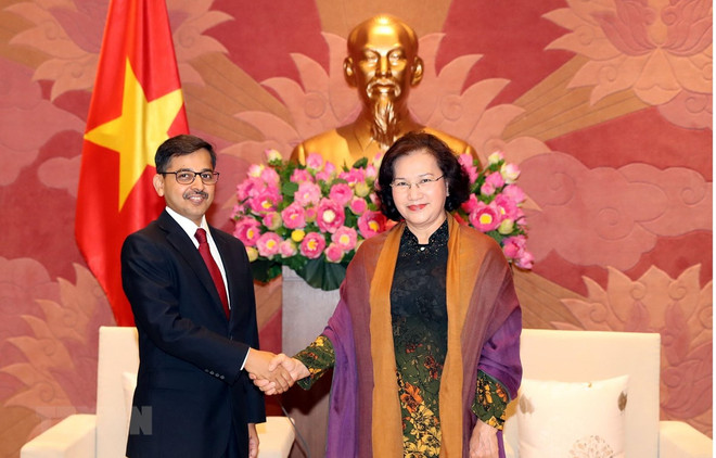 Reafirma Asamblea Nacional de Vietnam cooperación con Parlamento de la India ảnh 1 Reafirma Asamblea Nacional de Vietnam cooperación con Parlamento de la India ảnh 1