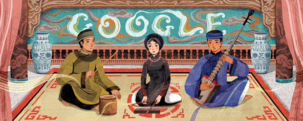 Google honra el canto Ca Tru, un género musical tradicional de Vietnam ảnh 1 Google honra el canto Ca Tru, un género musical tradicional de Vietnam ảnh 1