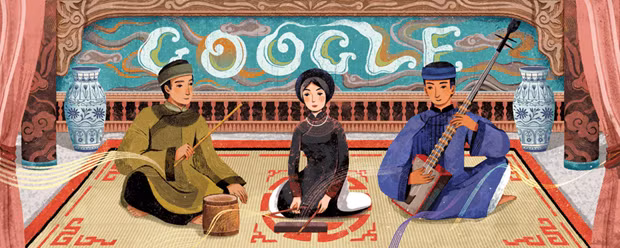 Google honra el canto Ca Tru, un género musical tradicional de Vietnam ảnh 1