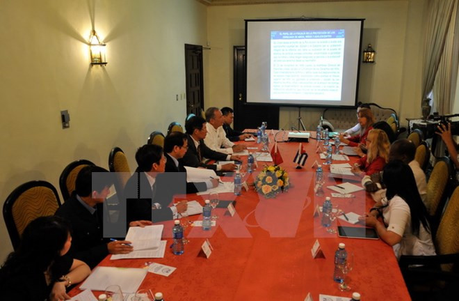 Fiscalías vietnamita y cubana intercambian experiencias profesionales ảnh 1 Fiscalías vietnamita y cubana intercambian experiencias profesionales ảnh 1