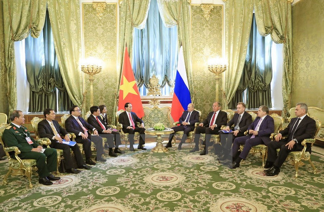 Vietnam reafirma política de robustecer asociación estratégica integral con Rusia ảnh 1  Vietnam reafirma política de robustecer asociación estratégica integral con Rusia ảnh 1