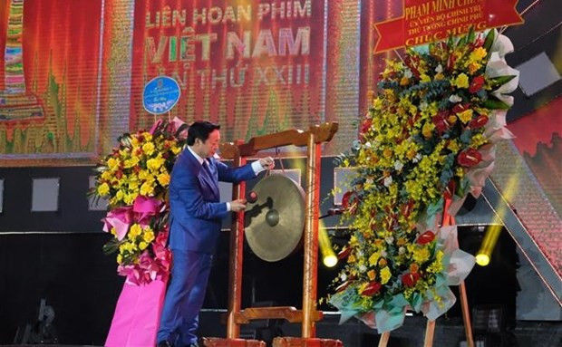 Inauguran XXIII Festival de Cine vietnamita en ciudad de Da Lat ảnh 1 Inauguran XXIII Festival de Cine vietnamita en ciudad de Da Lat ảnh 1