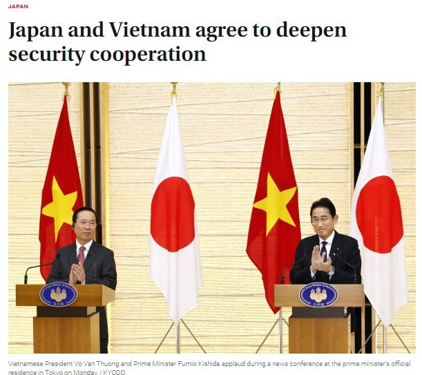 Prensa nipona resalta importancia de visita de presidente vietnamita ảnh 1 Prensa nipona resalta importancia de visita de presidente vietnamita ảnh 1