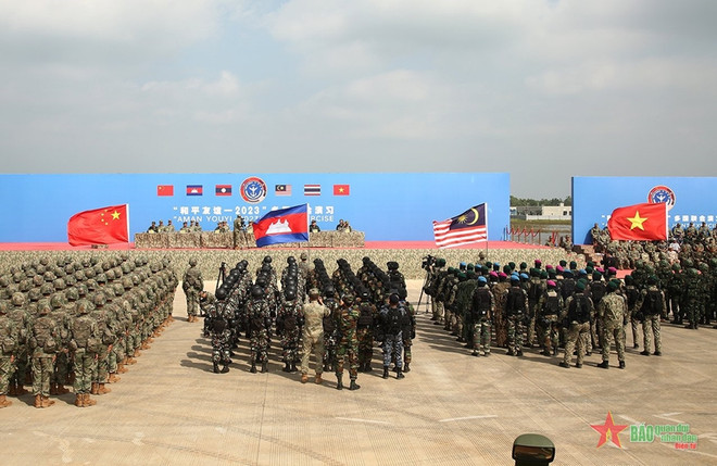 Delegación militar de Vietnam en China concluye ejercicio conjunto ảnh 1