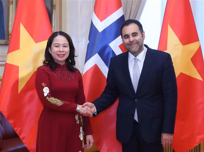 Vicepresidenta vietnamita se reúne con dirigentes noruegos ảnh 3