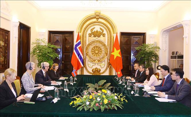 Visita a Noruega de vicepresidenta vietnamita crea nuevos motores a nexos bilaterales ảnh 2 Visita a Noruega de vicepresidenta vietnamita crea nuevos motores a nexos bilaterales ảnh 2