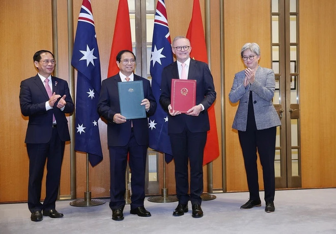 Asociación Estratégica Integral Vietnam-Australia: Un progreso natural de nexos bilaterales ảnh 1 Asociación Estratégica Integral Vietnam-Australia: Un progreso natural de nexos bilaterales ảnh 1